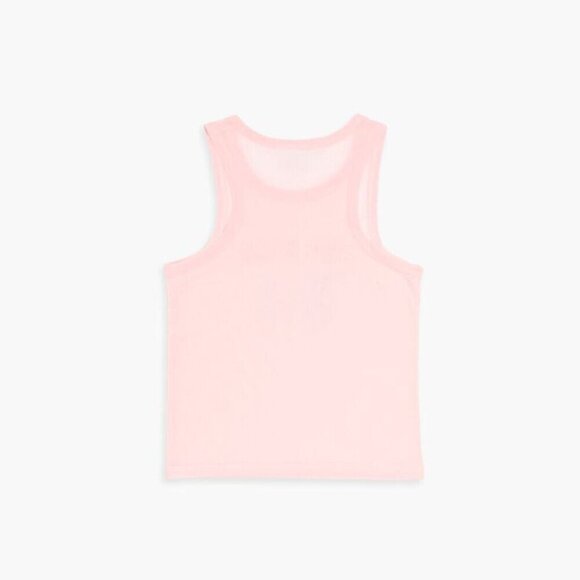 Girls Fashion Pink Sequin Embellished Sea Side 84 Mesh Tank Top Size 9-10 - Picture 3 of 4